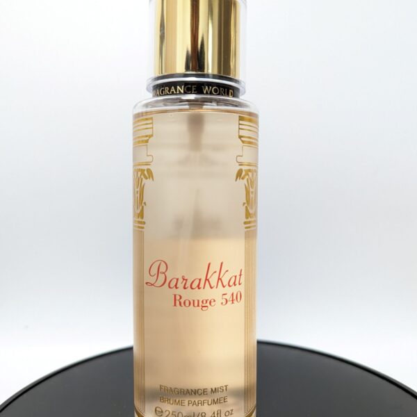 Barakkat Rouge 540 250ml Fragrance Body Mist Inspired by Baccarat Rouge