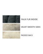 Pet Bed for Dogs Warm Soft Padded Washable Cushion for Pets - Image 3
