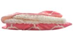 Luxury Soft Fur Back Blanket pink chain Design - Image 5