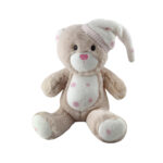 Pink Sleepy Bear - Teddy Bear and Blanket Set - Image 2