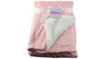 Luxury Soft Fur Back Blanket giraffe skin Design