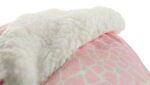 Luxury Soft Fur Back Blanket giraffe skin Design - Image 4