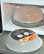 Plastic Microwave Plate Cover - Set of 2 | Kitchen - Image 2