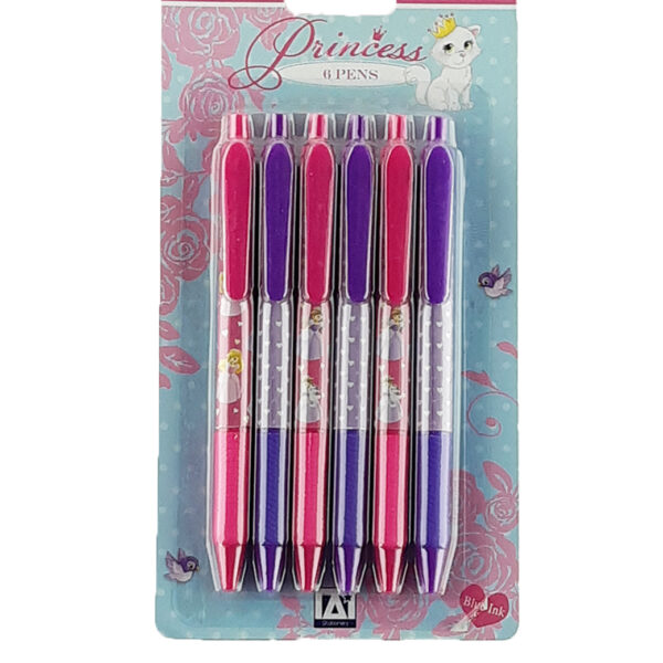 6 Princess Pens