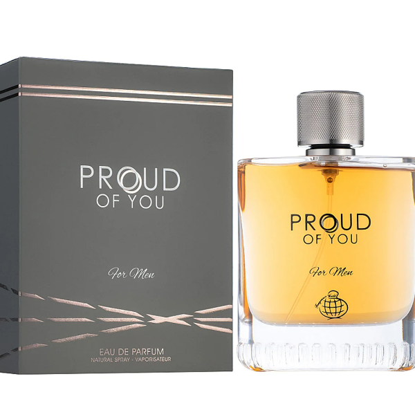 Proud Of You Eau De Parfum 100ml For Men By Fragrance World Inspired by Armani Stronger With You