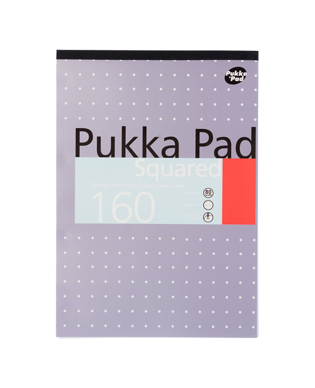 Pukka-Pad-160-Squared-Refill-Note-Book-Note-Pad-Metallic-pukka-pad-refill-400-pukka-pastel-refill-pad-400-page-pukka-400-sheet-refill-pad.jpg A4 Pukka Pad Squared 160 | Books & Pads - Image 1