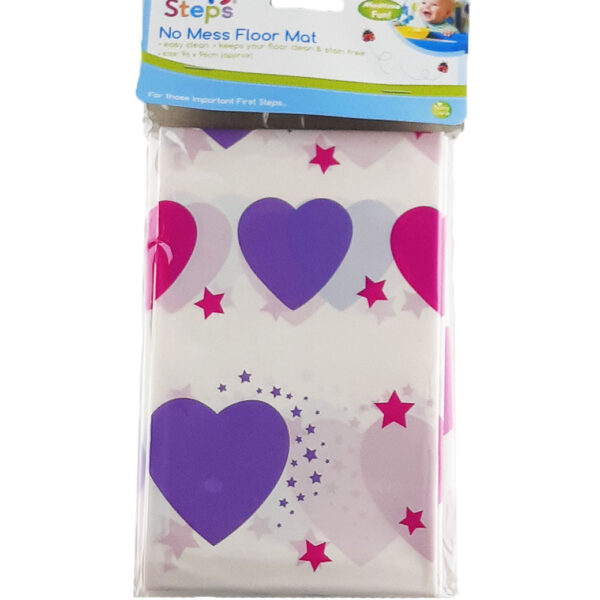 No Mess Floor Mat Hearts