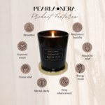 Royal Oud Scented Candle By Pearla Nera - Image 2