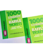 Cloakroom & Raffle Tickets by E&A | Single or Multipack - Image 3