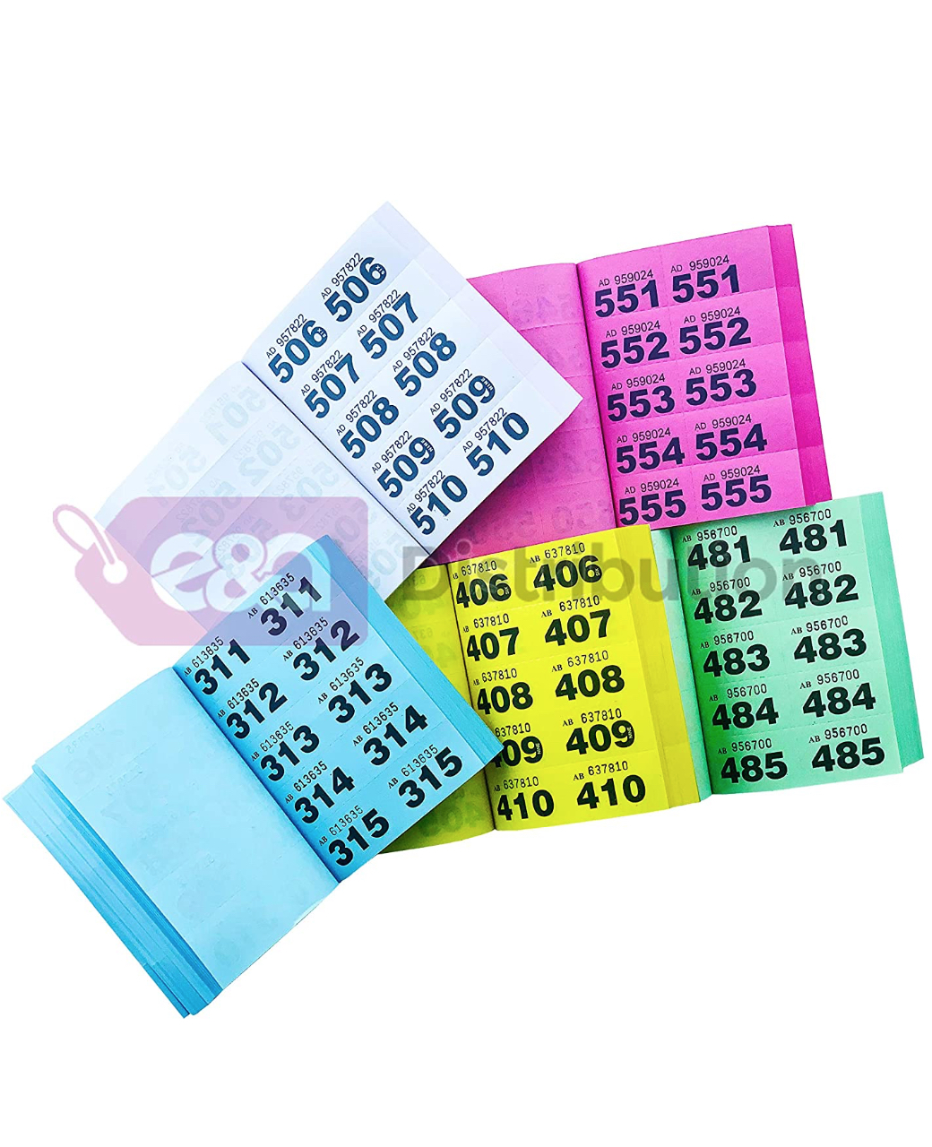 Raffle-3-1-1.jpg Cloakroom & Raffle Tickets by E&A | Single or Multipack - Image 1