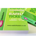 Cloakroom & Raffle Tickets by E&A | Single or Multipack - Image 4