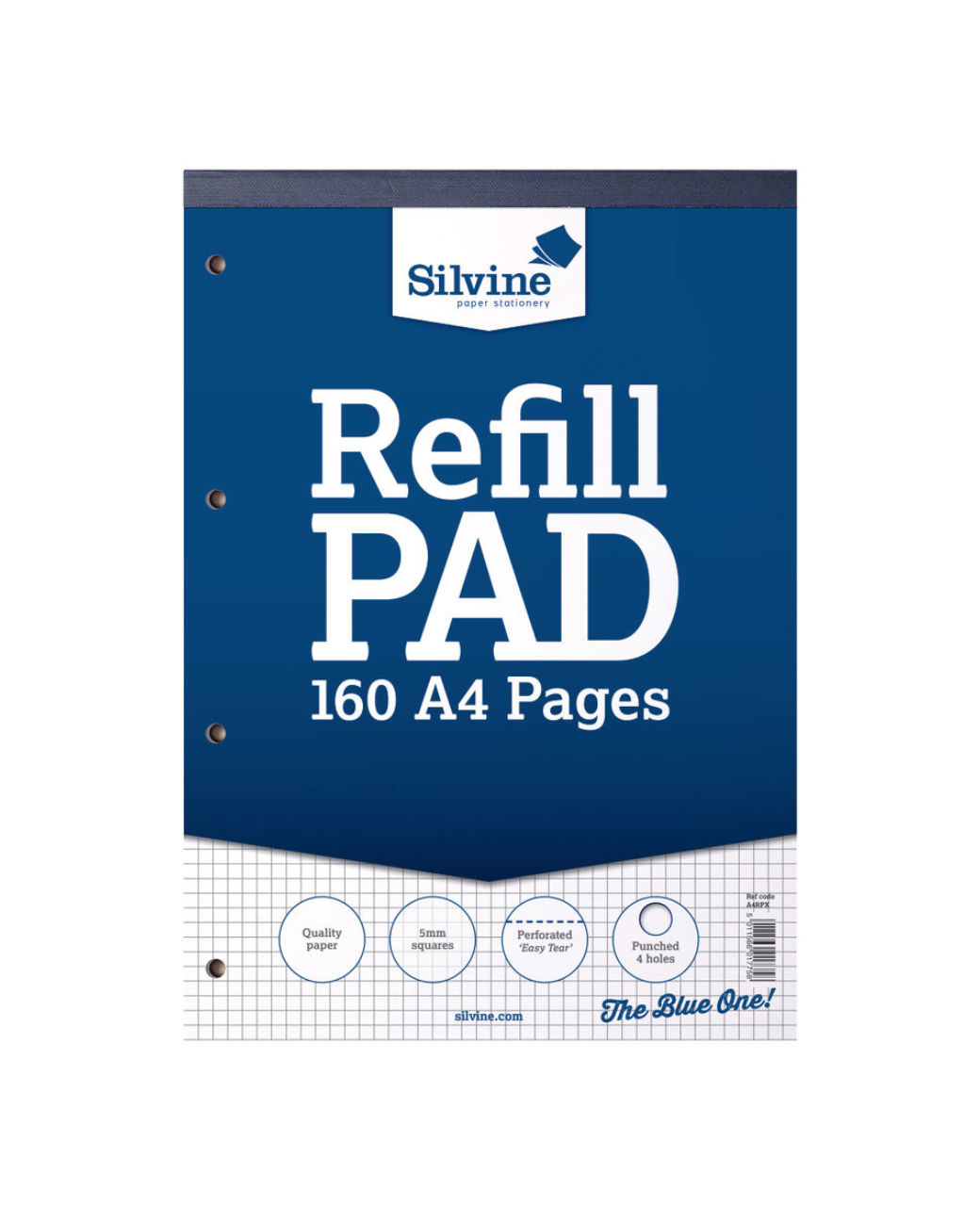Refill-Pad-1.jpg A4 Squared Refill Pad by Silvine - Image 1