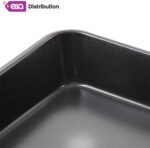 3 Roasting Trays with Racks - Non Stick Oven and Grill Cooling Racks for Baking and Panini Maker Tray Pan Set 33.3X35cm - Image 5