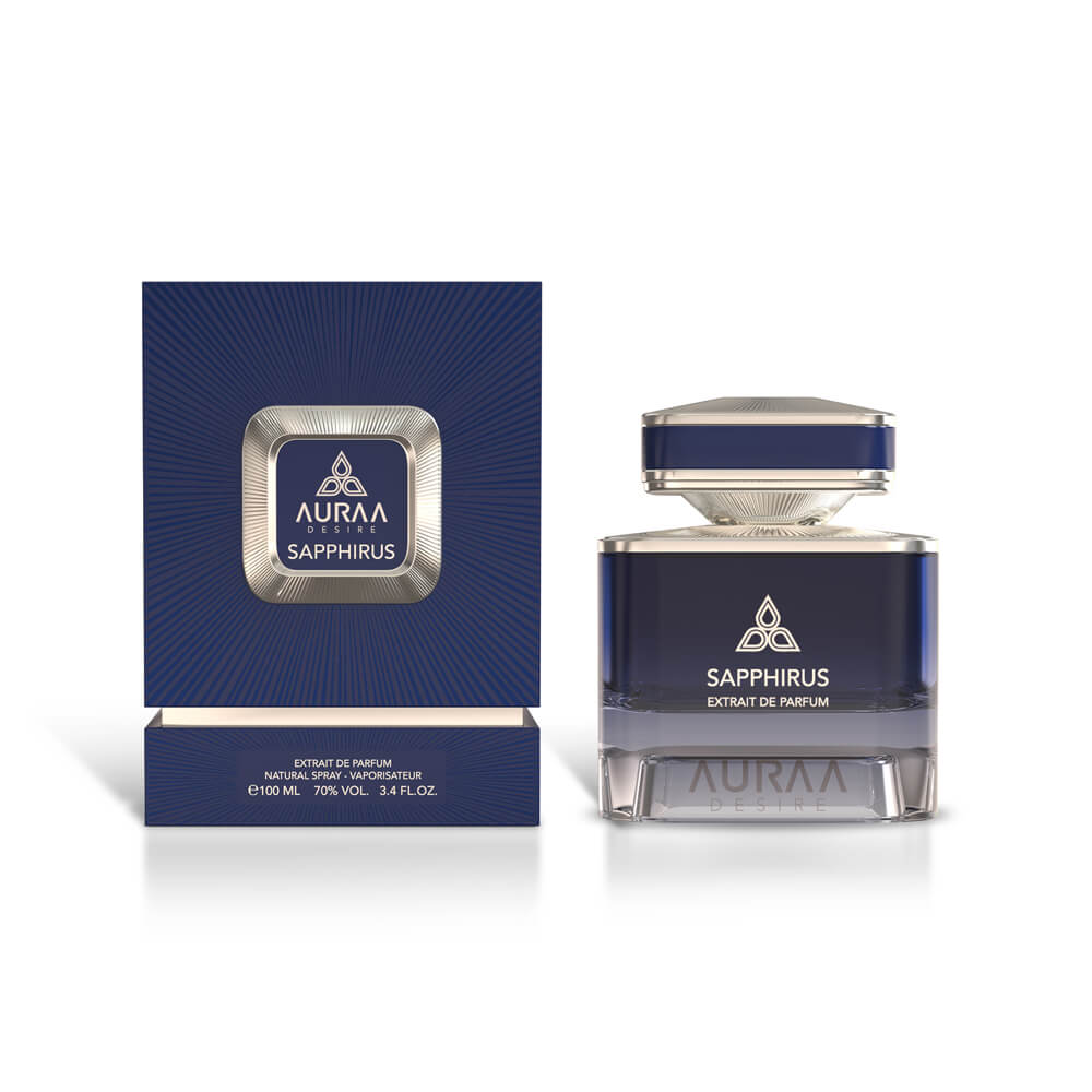 SAPPHIRUS-BOTTLE-BOX-1.jpg Sapphirus Extrait de Parfum 100ml Auraa Desire For Him Inspired by Sauvage Elixir Dior - Image 1