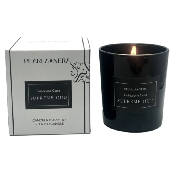 Supreme Oud Scented Candle By Pearla Nera