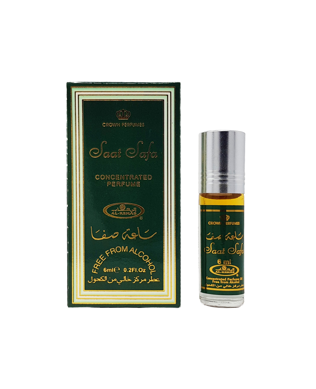 Saat-Safa-perfume-oil-6ml-roll-on-attar-al-rehab-al-rehab-concentrated-perfume-oil-best-attar-perfume-oil-al-rehab-crown-roll-on-attar-perfume-oil-best-arabic-perfume-oil.jpg Saat Safa 6ml Roll On by Al Rehab | Perfume Oil - Image 1