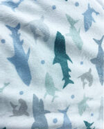 Fur Back Blanket 75x100cm | Blue Shark - Image 4