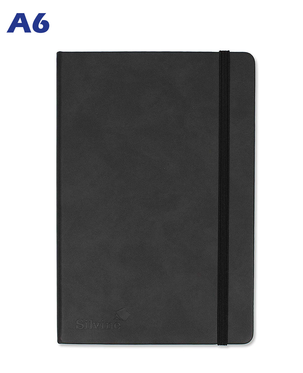 Silvine-Executive-Notebook-a6.jpg A6 Executive Soft Feel Notebook - Image 1