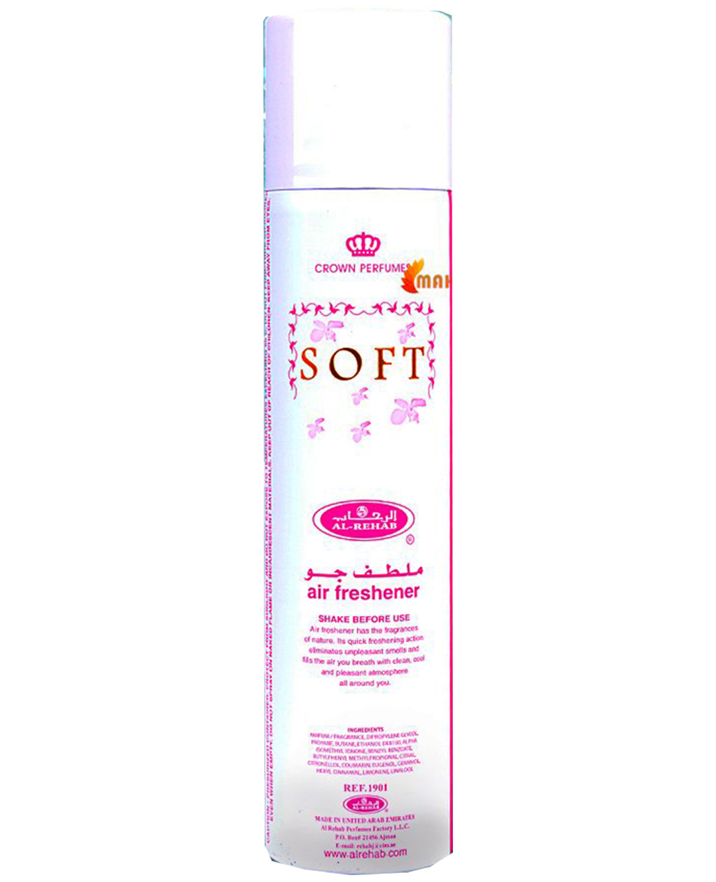 Soft-01.jpg Air Freshener | Soft 300ml by Al Rehab - Image 1