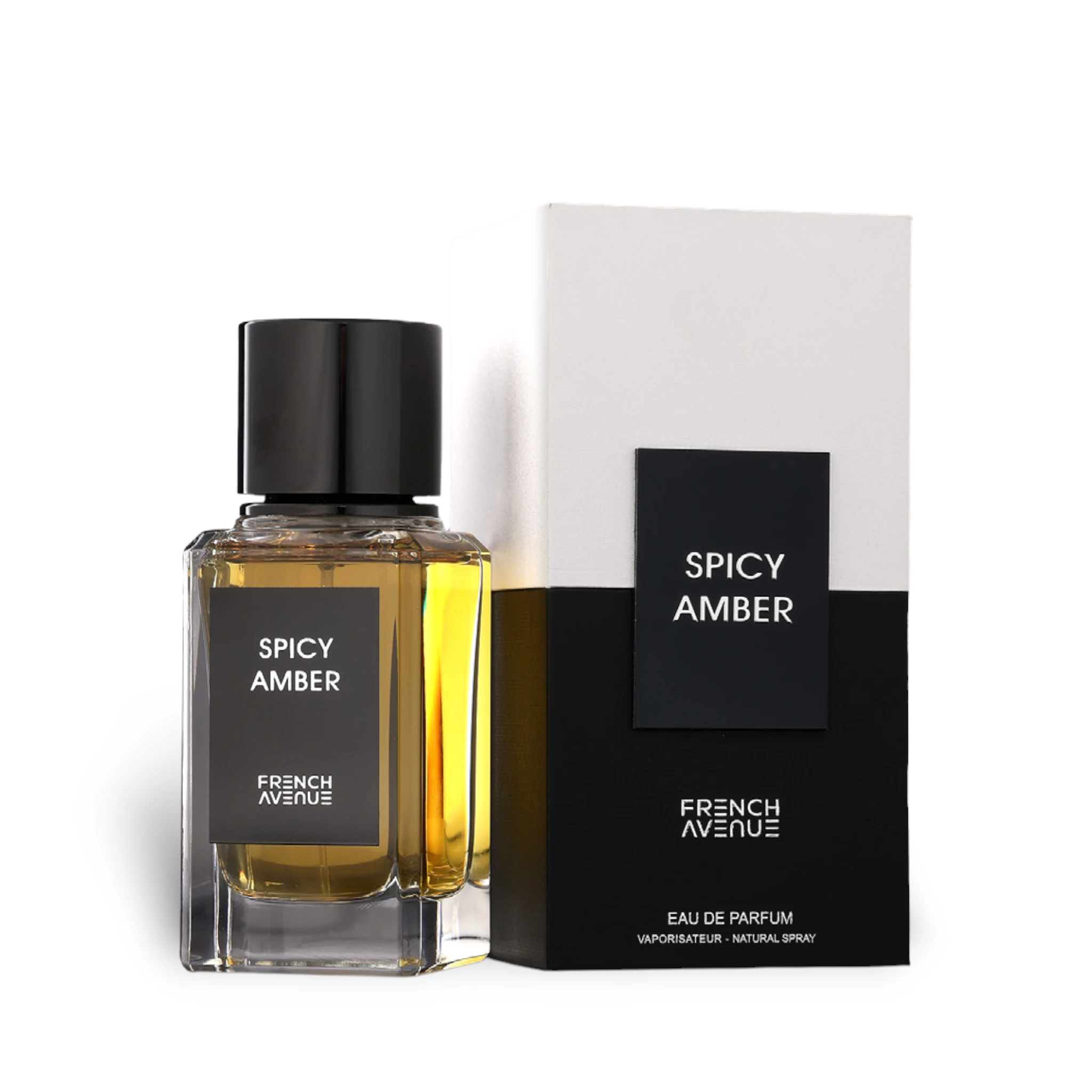 Spicy-Amber-Perfume-Eau-De-Parfum-100ml-by-FA-Paris-Fragrance-World.webp Spicy Amber 100ml Perfume FA Paris Inspired by Matier Premiere Encens Suave - Image 1