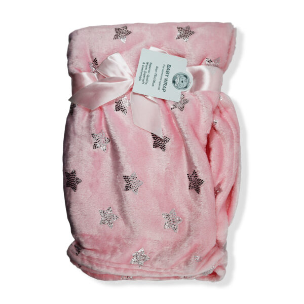 Star Fleece Blanket - 2 Colours | Baby Blankets