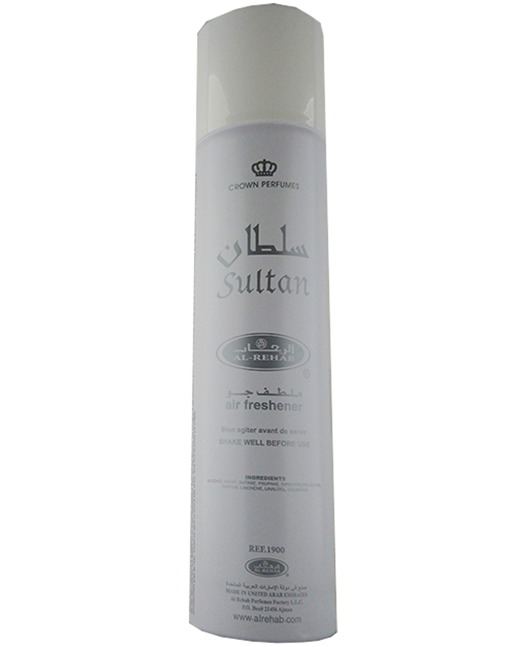 Sultan-01.jpg Air Freshener | Sultan 300ml by Al Rehab - Image 1