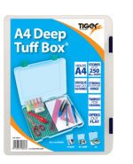 A4 deep tuff box assorted colours ( black,red,green,blue) - Image 5