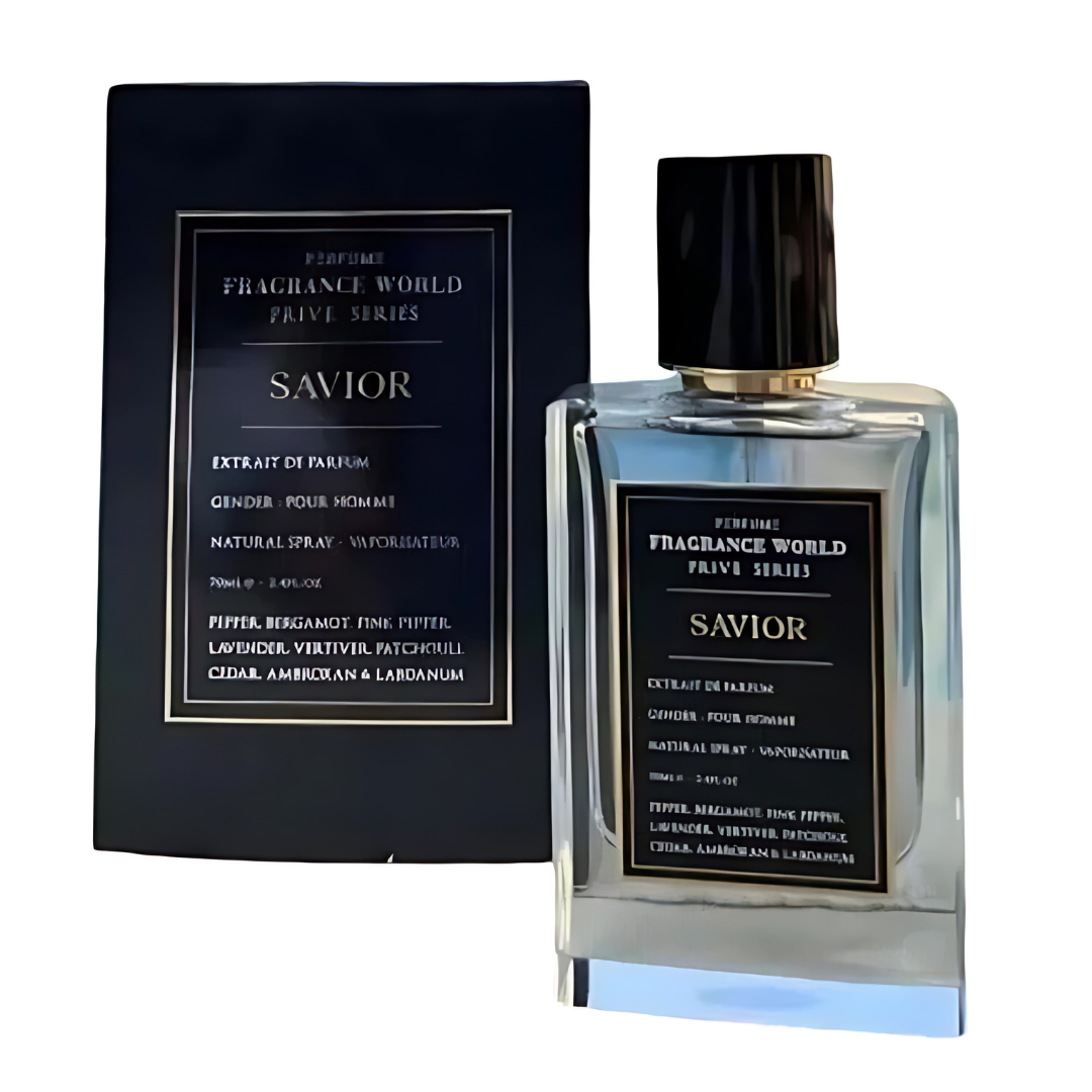 Untitled-design-2024-06-03T134741.122.png Prive Series Savior By Fragrance World For Him 80ml Similar to Sauvage Luxe - Image 1