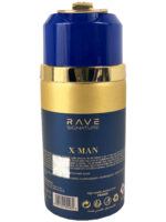 Body Spray | X man by Rave 250ml - Image 5