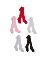 Girls Cotton Tights - 5 colours