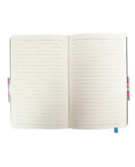 Orange A5 Leather Notebook Diary Hardback Cover - Image 2