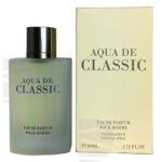 Aqua De Classic 80ml Inspired By Acqua di Giò Giorgio Armani EDP For Men Natural Spray - Image 4