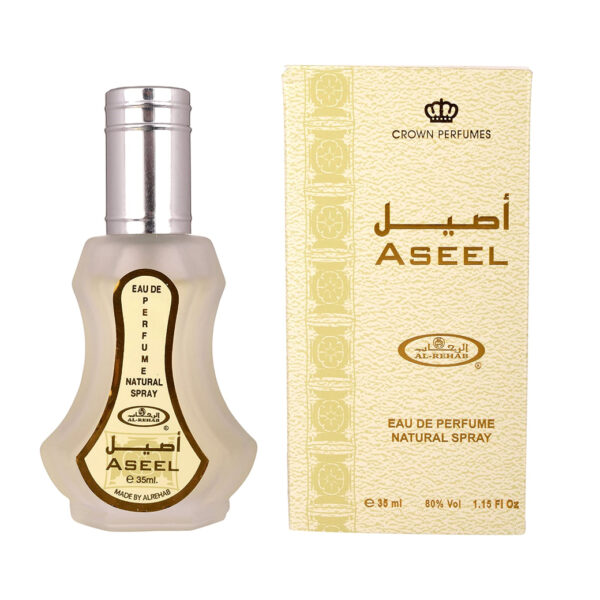 Aseel Perfume Spray 35ml by Al Rehab Arabic Arabian Fragrance