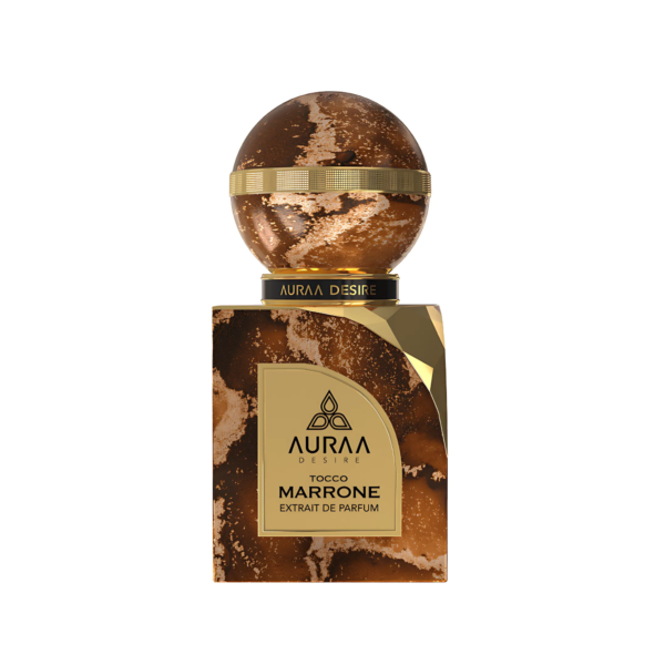 Auraa Desire Tocco Marrone 100ml Extrait De Parfum – Unisex Chypre-Spicy Luxury Fragrance with Bergamot, Rose & Ambergris