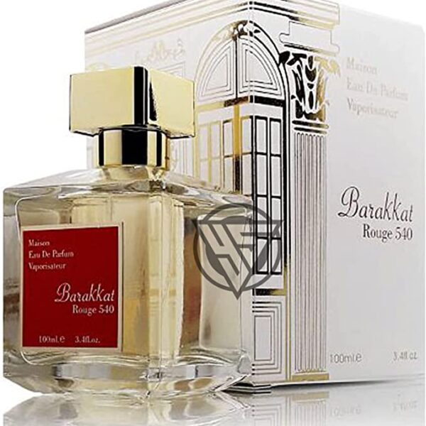 Barakkat Rouge 540 100ml Perfume Spray Eau De Parfum By Fragrance World Jasmine Saffron For Men Women