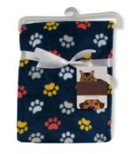 Medium Fur Pet Blanket Throw | Soft Warm Fleece Blanket For Dog and Cats - Image 2