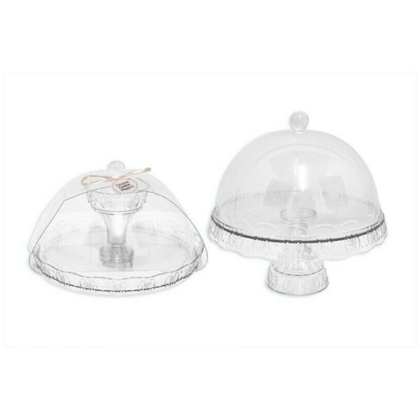 Clear Cake Stand with Dome Lid | Kitchen
