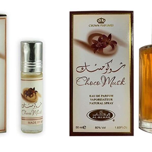 Choco Musk Al Rehab 50ml Perfume Spray + 6ml Perfume Oil