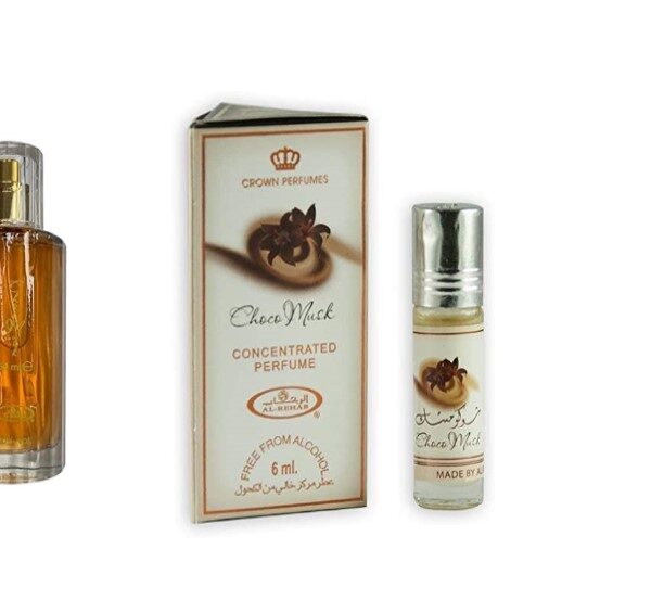 Choco Musk Al Rehab Perfume Spray + Perfume Oil + Air Freshener