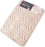 E&A Distribution Limited cream bath mat non slip 43x61cm