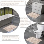 E&A Distribution Limited cream bath mat non slip 43x61cm - Image 3