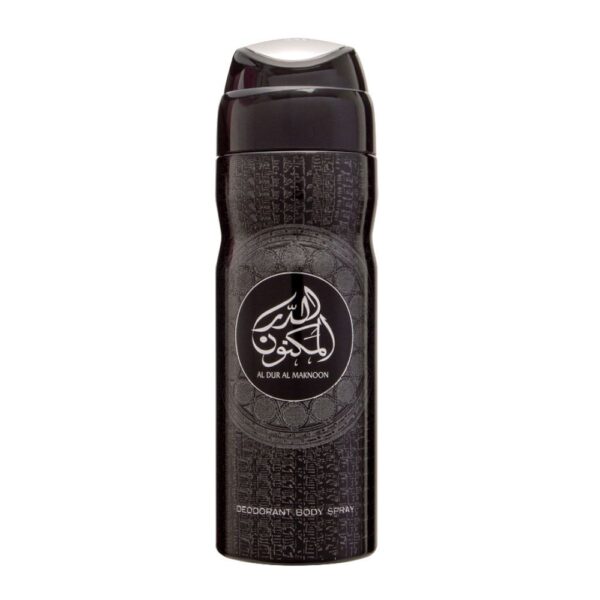 Al Dur al Maknoon 200ml Perfume Deodarant Spray for men by Lattafa