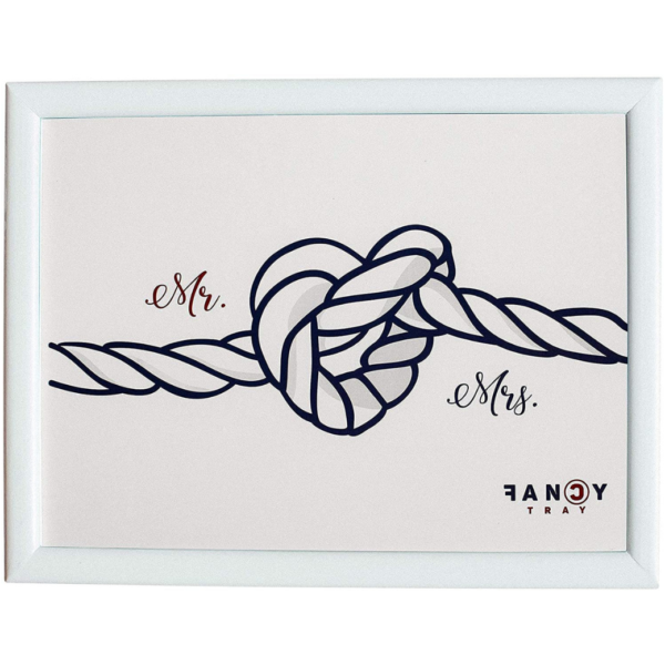 Mr & Mrs | Lap Tray | 43 x 33 x 1.5cm