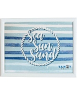 Sea Sun Sand Stripes | Lap Tray | 43 x 33 x 1.5cm