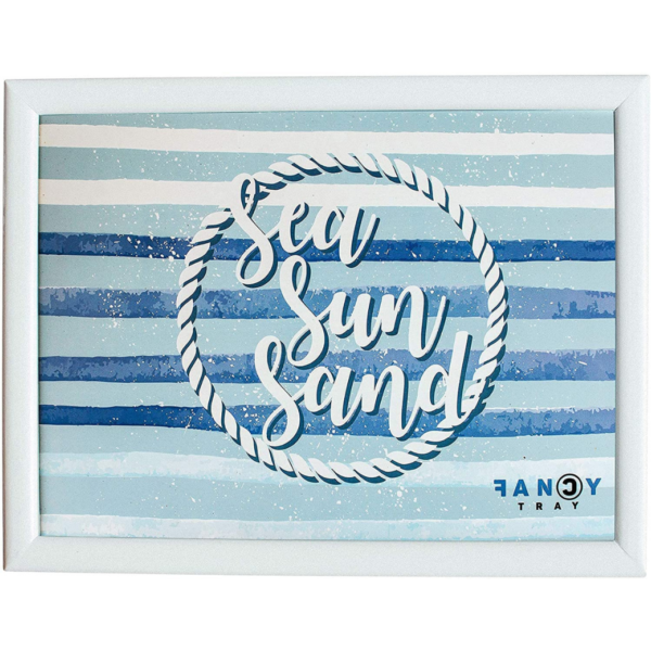 Sea Sun Sand Stripes | Lap Tray | 43 x 33 x 1.5cm