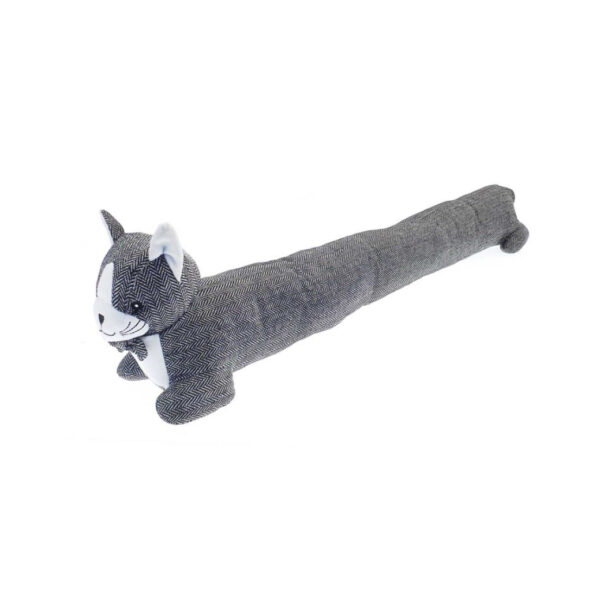 Funky Cat Herringbone | Door Stop &Draught Excluder