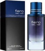 Fiero Bleu Man 100ml Eau De Parfum Perfume Spray By Fragrance World Musk Sandalwood For Men Women
