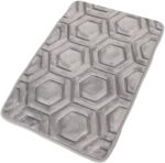 E&A Distribution Limited grey bath mat non slip 43x61cm - Image 2