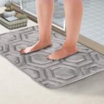 E&A Distribution Limited grey bath mat non slip 43x61cm - Image 3
