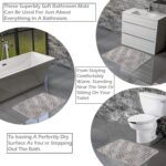 E&A Distribution Limited grey bath mat non slip 43x61cm - Image 6